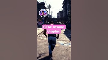 GTA 6 Graphic are insane🤯 Leaked Gameplay #gta6 #gta6gameplay #gta6graphics  #tatyathelegend