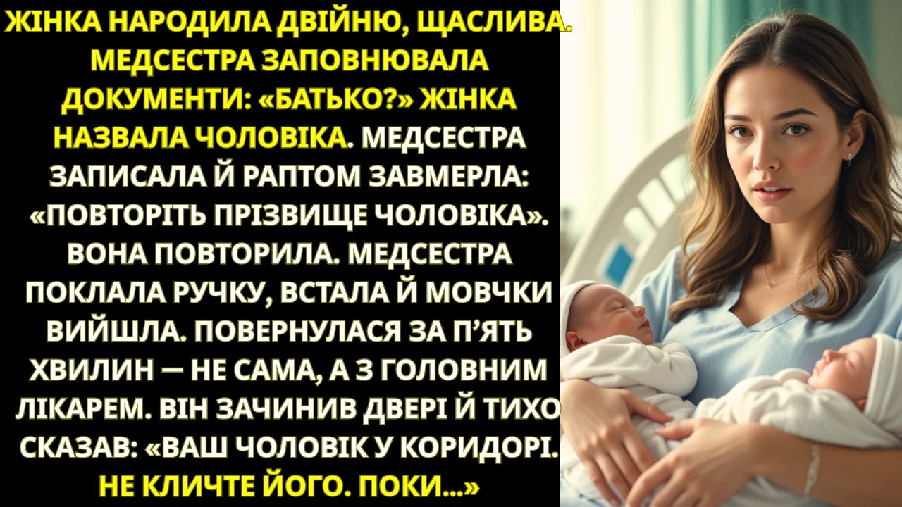 Чоловік виявився людиною без імені  Правда відкрилась у ніч народження двійні