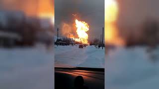 Взрыв На Магистральном Газопроводе В Чувашии
