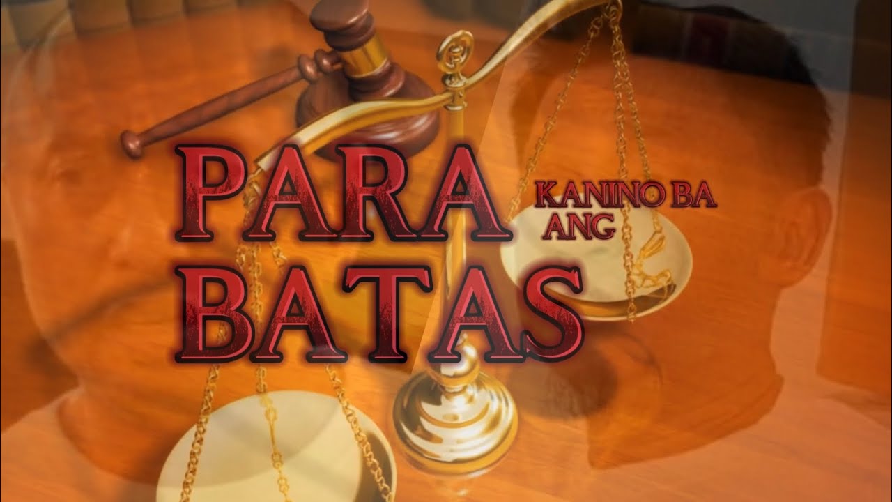 PARA KANINO  BA ANG BATAS SONG WITH LYRICS  EPIPANIO LABRADOR