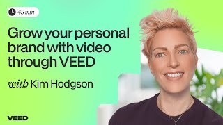 Grow your personal brand with video through VEED