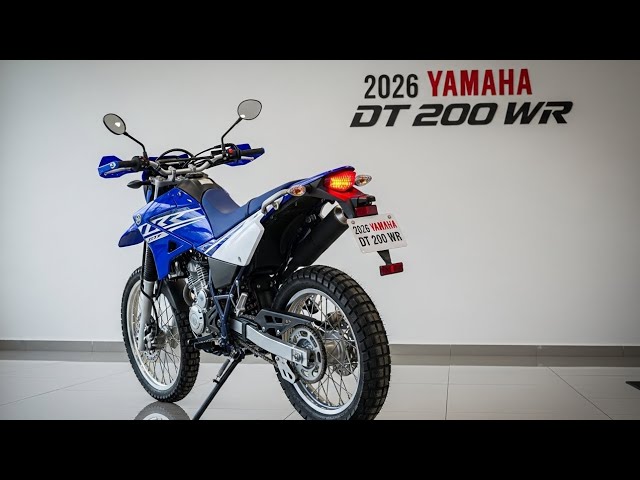 New 2026 Yamaha DT 200 WR finally Launched.!!! - YouTube New 2026 Yamaha DT 200 WR finally Launched.!!! - YouTube