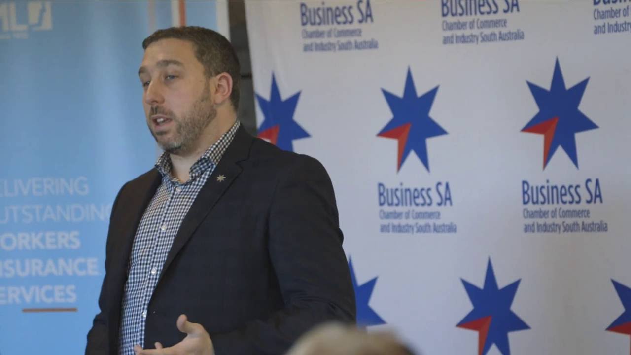 Business SA Regional Voice program launch in Wallaroo, South Australia.