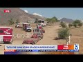 Brush fire scorches dozens of acres in Riverside County