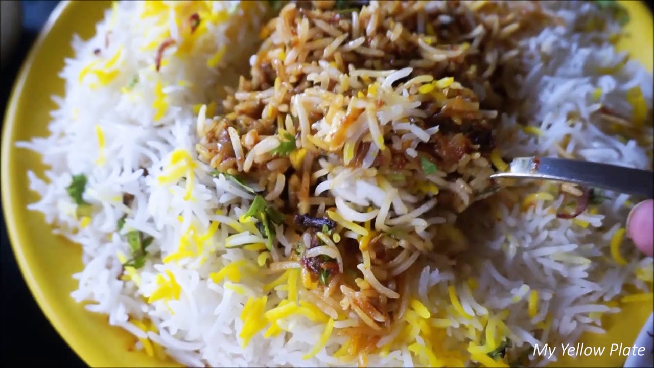 BEST BIRYANI IN BANGALORE My Yellow Plate YouTube