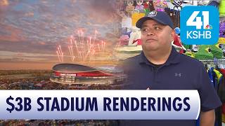Chiefs unveil $3 billion domed stadium plan for Kansas City, Kansas