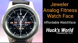 Top Galaxy Watch/Gear S3 Analog/Digital Watch Face screenshot 3