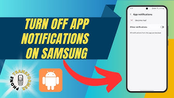 How to Turn Off App Notifications on Samsung