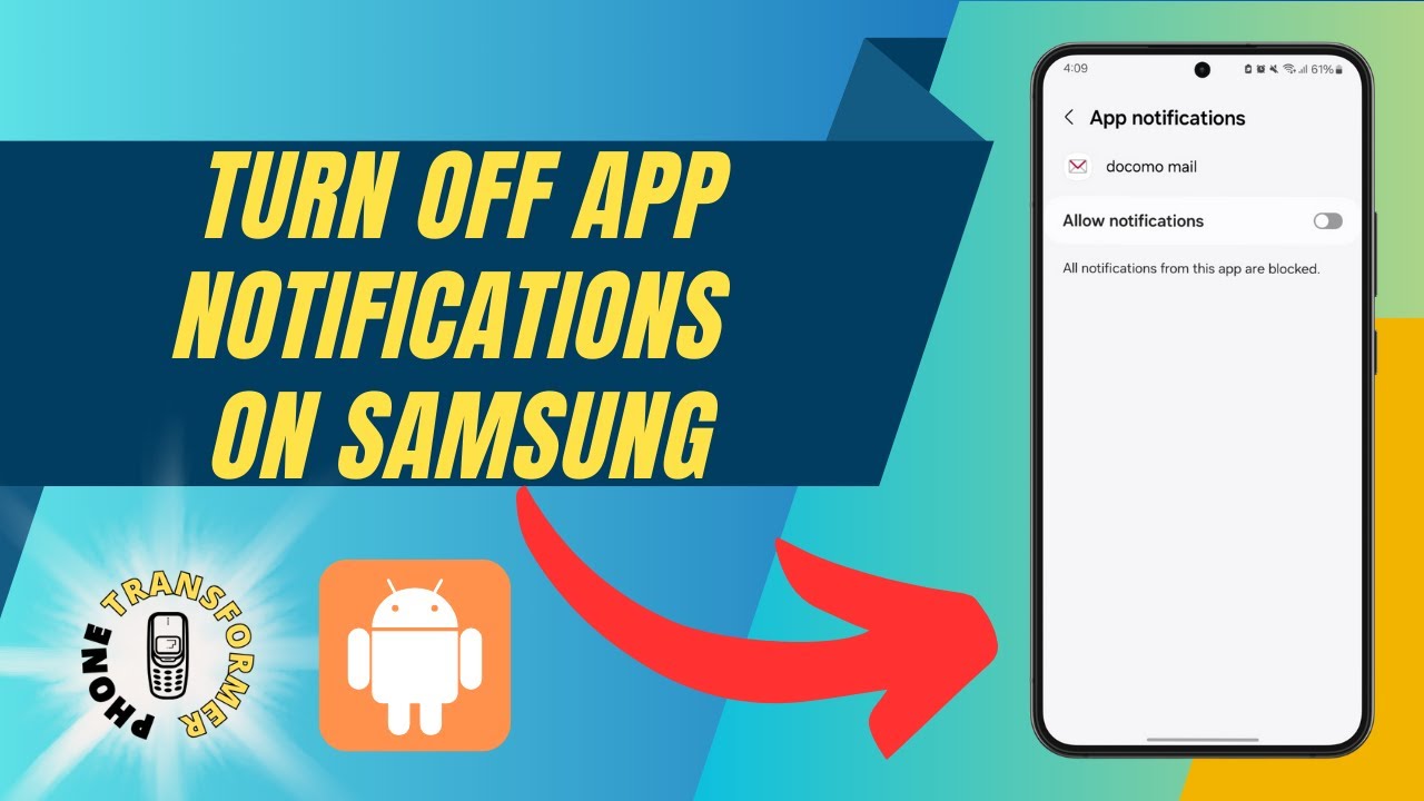 How to Turn Off App Notifications on Samsung