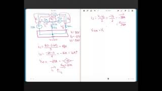 Review of Circuit Fundamentals using Node Voltage Answers