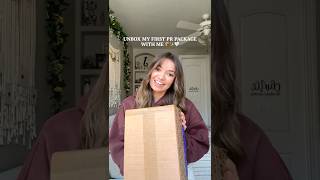Unboxing My First PR Package 📦✨ #unboxing #haul #hair