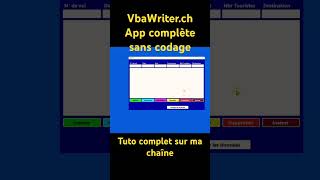 Vb.NET Formulaire de saisie complet/ VbaWriter/ sans codage