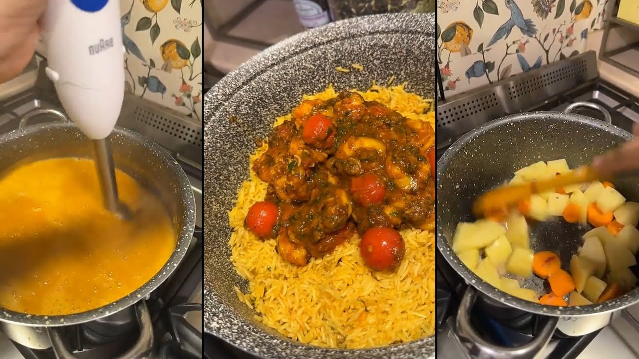 مطبخ شيماء علي في رمضان تسوي مربين وتشريبه وشوربة وسلطة