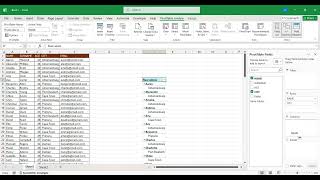 Easiest way to do pivot tables