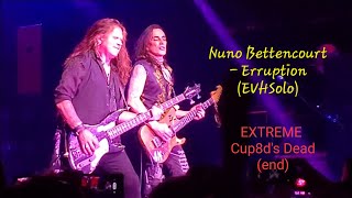 Nuno Bettencourt - Extreme Erruption (Van Halen solo) plus end of Cupid's Dead HOB Anaheim 8/24/2023