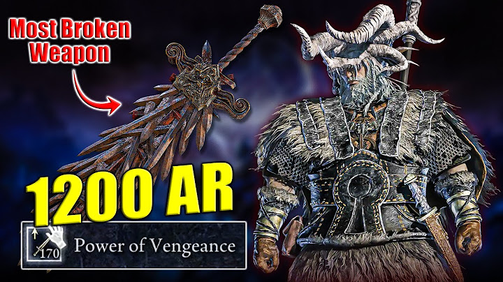 i changed my starting weapon to the most BROKEN weapon in Nightreign