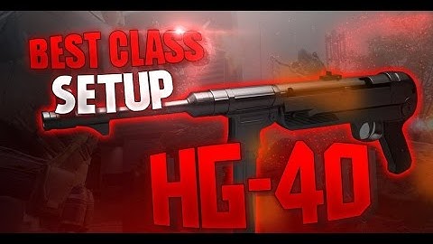 HG 40 BEST CLASS SET UP