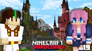 I Built Matching Castles for My Wife in Hardcore Minecraft!