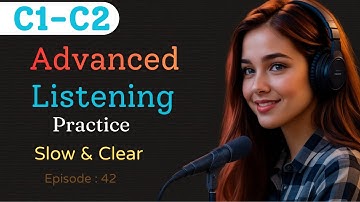 1 Hour Advanced English Listening Practice | Real Conversations for C1–C2 Learners