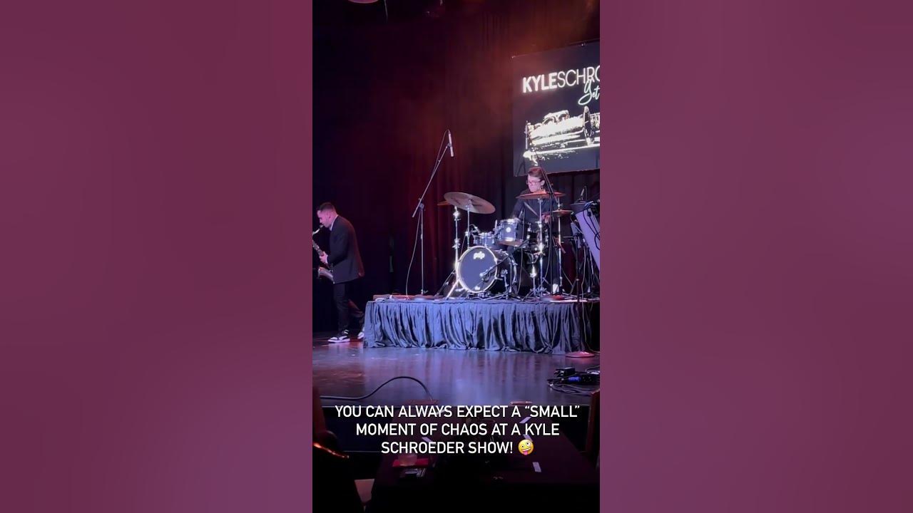 YOU CAN ALWAYS EXPECT A βSMALLβ MOMENT OF CHAOS AT A KYLE SCHROEDER SHOW! π€ͺ #chaos #crazy #insane YOU CAN ALWAYS EXPECT A βSMALLβ MOMENT OF CHAOS AT A KYLE SCHROEDER SHOW! π€ͺ #chaos #crazy #insane