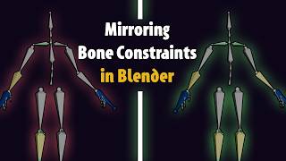 Mirroring Bone Constraints in Blender | A Tip for Beginners