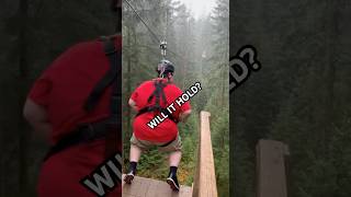 Will The Zipline Hold? Extreme Launch Moment