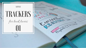 Mini Reading Trackers (Part 1) || Bullet Journaling for Book Lovers