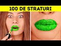 PROVOCAREA “100 DE STRATURI”! 100 de straturi de machiaj, ojă și ruj, marca 123 GO! CHALLENGE