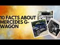 10 Facts About Mercedes  G Wagon #car #new #youtube