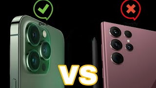 Samsung S22 Ultra vs iPhone 13 Pro Max Full  test and comparison#unboxing #review