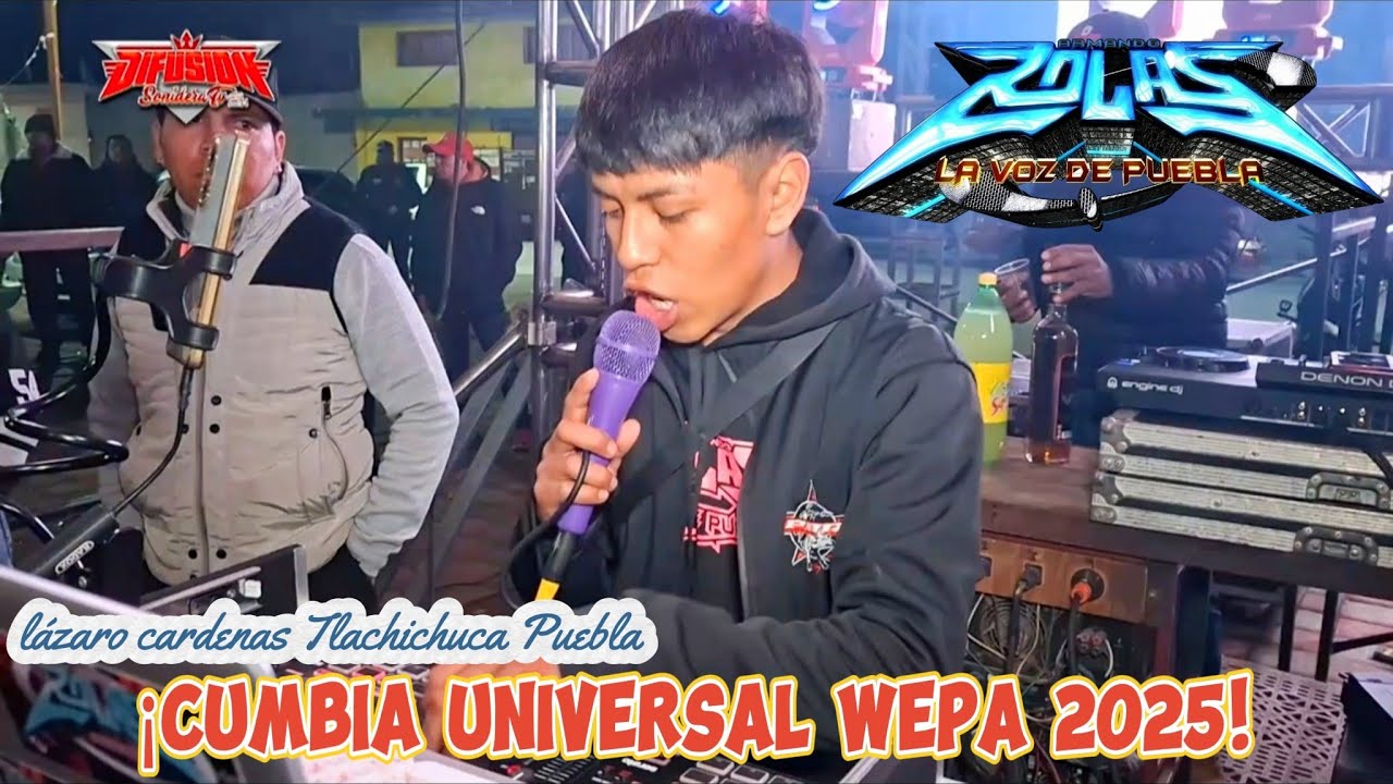 🔥Armando Rolas "La voz de Puebla" - cumbia universal - cumbias con wepa 2025 - Lázaro Cárdenas Tlach
