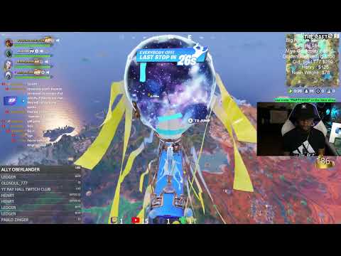 FORTNITE : venus last second clutch shot in overtime ' Disconnected . trios v squads