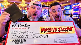 I WON a JACKPOT SO MASSIVE They Gave Me a Big Check in Vegas!! screenshot 3