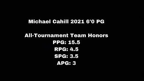 Michael Cahill 2021 - Recruit Looks Omaha Showcase