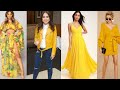 New YELLOW OUTFIT IDEAS.💛|How to wear top yellow Outfits for Summer...|Ftips.