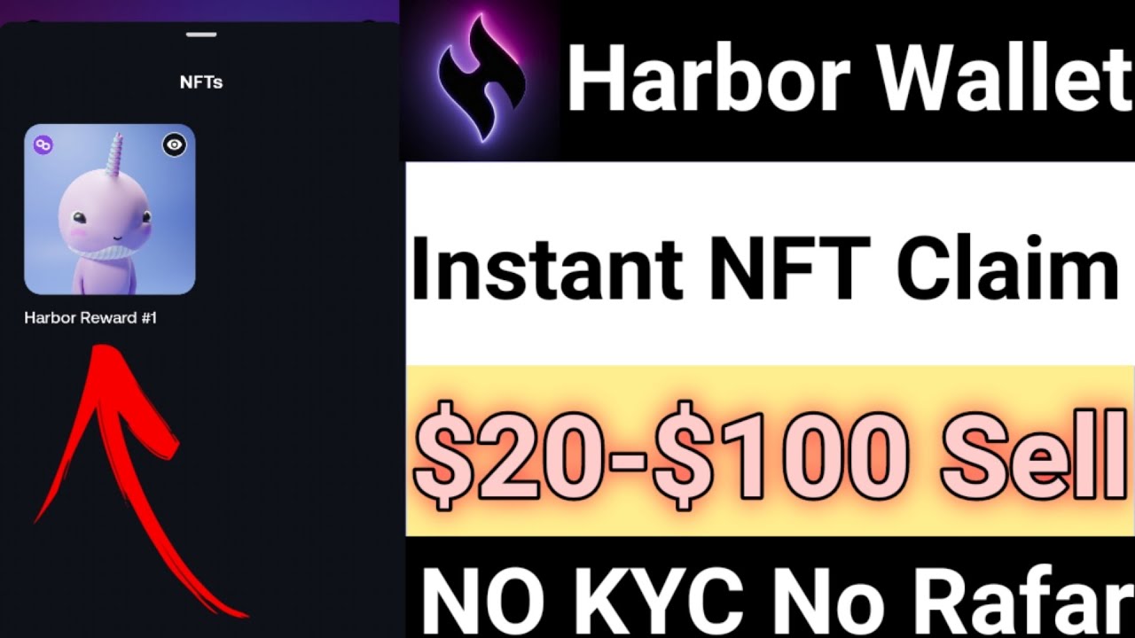 Harbor Wallet Airdrop | Instant NFT Claim | NO KYC No Rafar | Kucoin