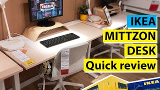 IKEA MITTZON Desk, quick review