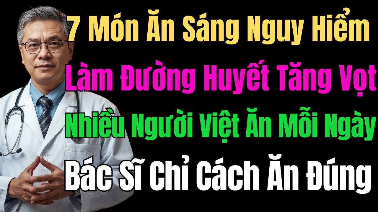 7 Món Ăn Sáng Nguy Hiểm Làm Tăng Đường Huyết Mà Bạn Nên Tránh