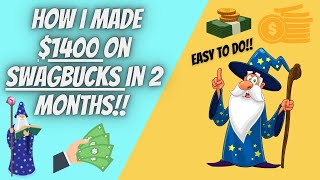How I Made 1400 On Swagbucks In 2 Months The Best Swagbucks Offers