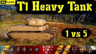 World of Tanks T1 Heavy Tank Replay - 10 Kills 2.9K DMG(Patch 1.6.1)