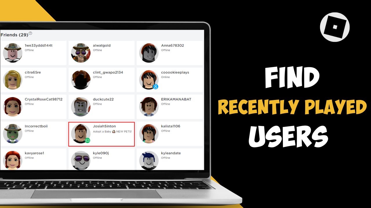 How To Find Someone You Played With On Roblox Is Is Possible YouTube 