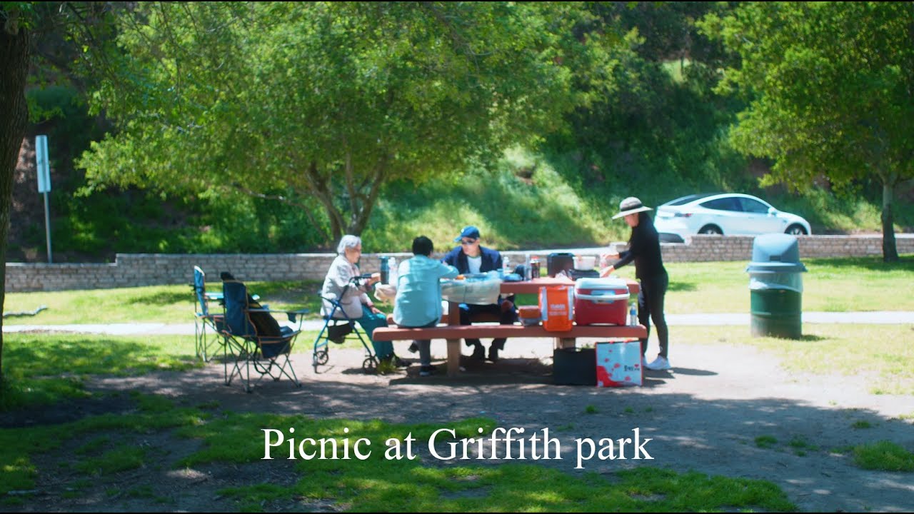 [4K] KBBQ PICNIC AT GRIFFITH PARK YouTube