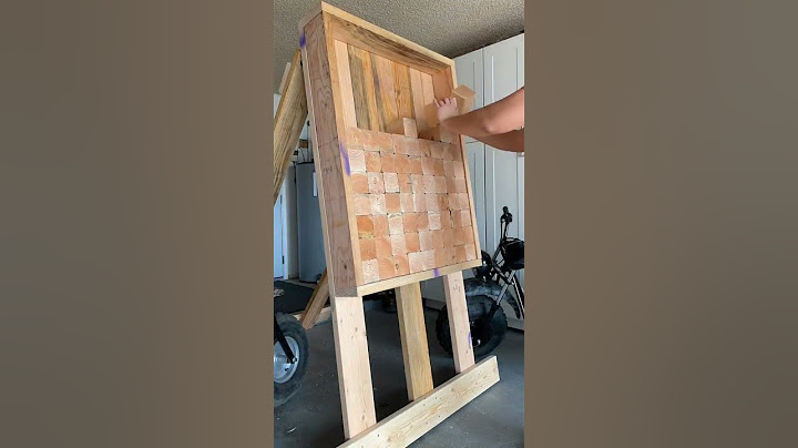 DIY axe throwing board