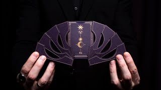 НЕВЕРОЯТНО КРУТАЯ КОЛОДА КАРТ! VIOLET LUNA MOON playing cards | ОБЗОР