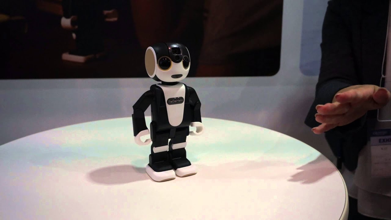 RoBoHoN(ロボホン)歩く＠CEATEC -AV Watch - YouTube