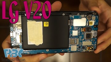 LG V20 Disassembly Teardown Repair Guide