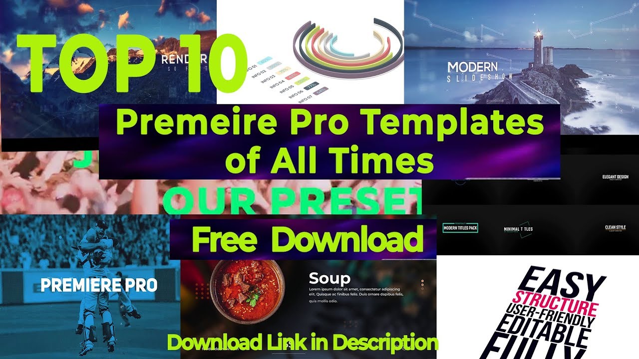 10 Best Premiere Pro Templates free - Premiere Pro ...