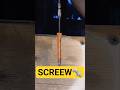 Screwing with a plastic #screw #shorts #plastic #beautyproducts