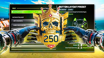 #1 Top 250 *BEST* CONTROLLER SETTINGS in WARZONE (AIMBOT & MOVEMENT)