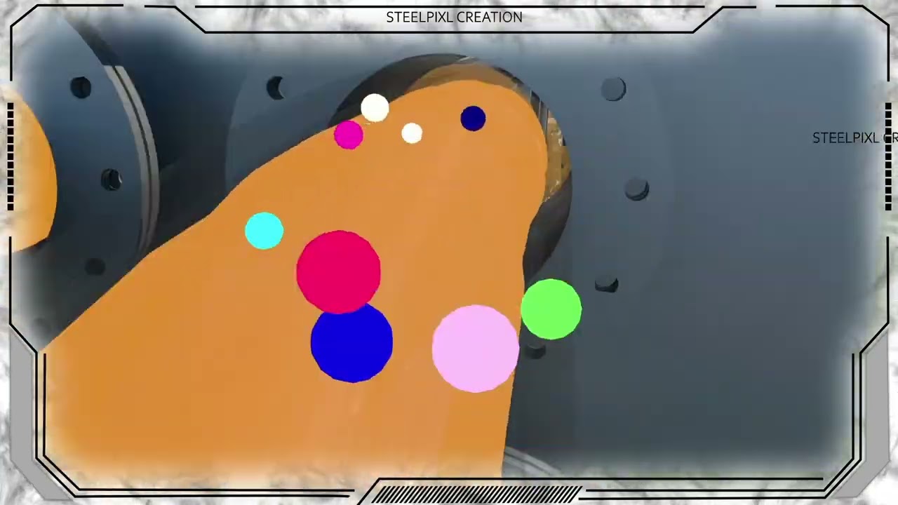 Industrial water management 3d animation || Steelpixl Creation